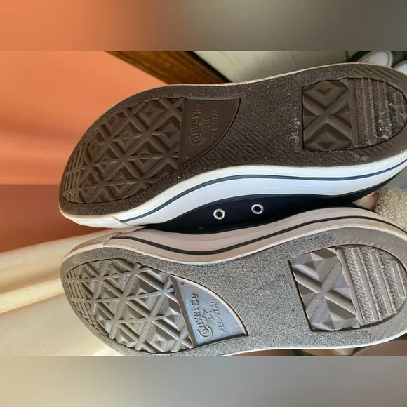 Converse Chuck Taylor All Star High Top Sneakers - Black & White - Picture 10 of 10